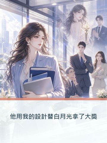 《他用我的設計替白月光拿了大獎》封面