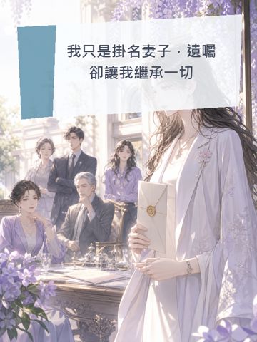《我只是掛名妻子，遺囑卻讓我繼承一切》封面