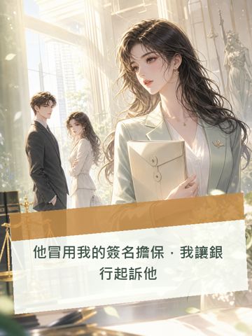 《他冒用我的簽名擔保，我讓銀行起訴他》封面