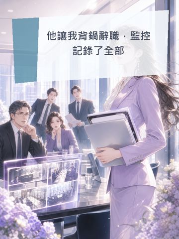 《他讓我揹鍋辭職，監控記錄了全部》封面