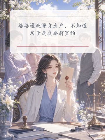 《婆婆逼我淨身出戶，不知道房子是我婚前買的》封面