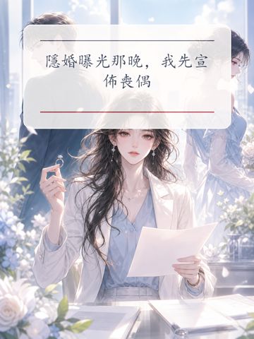 《隱婚曝光那晚，我先宣佈喪偶》封面