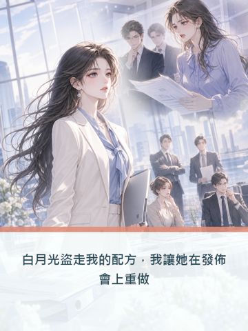 《白月光盜走我的配方，我讓她在發佈會上重做》封面