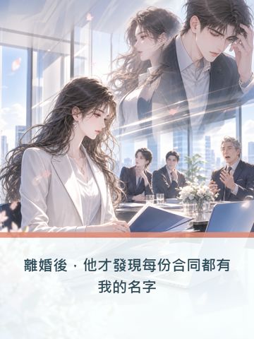 《離婚後，他才發現每份合同都有我的名字》封面