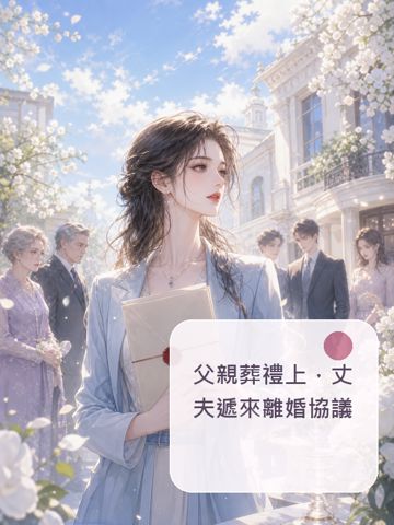 《父親葬禮上，丈伕遞來離婚協議》封面