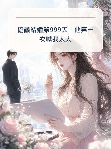 《協議結婚第999天，他第一次喊我太太》封面