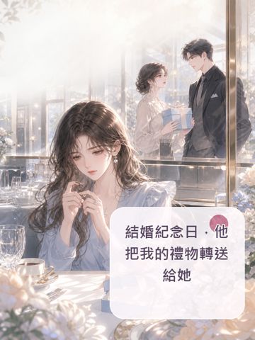 《結婚紀唸日，他把我的禮物轉送給她》封面