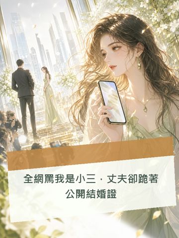 《全網罵我是小三，丈伕卻跪著公開結婚證》封面