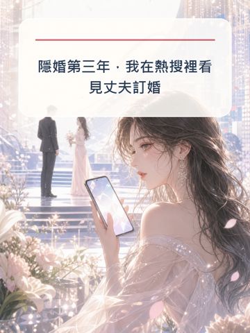 《隱婚第三年，我在熱搜裡看見丈伕訂婚》封面