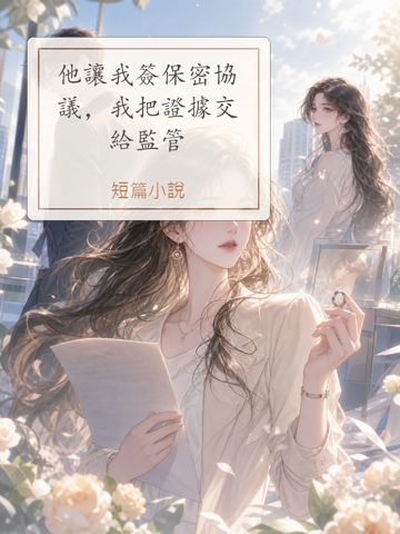 《他讓我簽保密協議，我把證據交給監管》封面