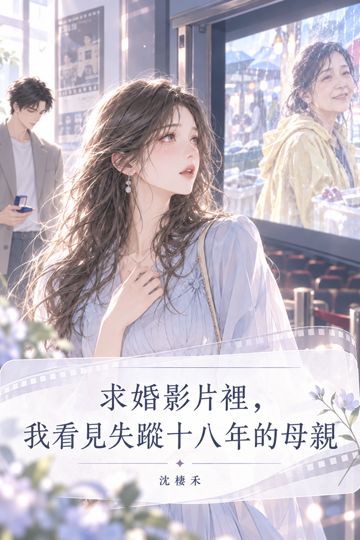 《求婚影片裡，我看見失蹤十八年的母親》封面