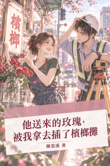 《他送來的玫瑰，被我拿去插了檳榔攤》封面