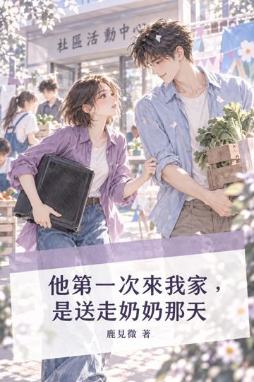 《他第一次來我家，是送走奶奶那天》封面