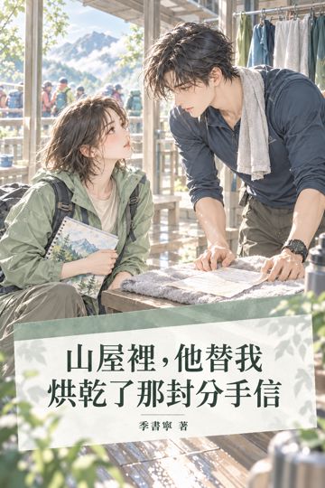 《山屋裡，他替我烘乾了那封分手信》封面