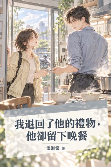 《我退回了他的禮物，他卻留下晚餐》封面
